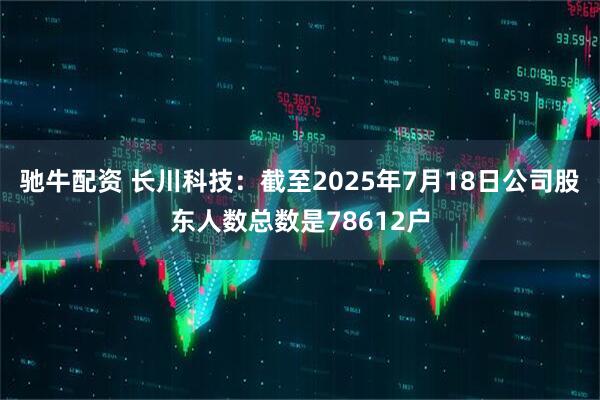 驰牛配资 长川科技：截至2025年7月18日公司股东人数总数是78612户