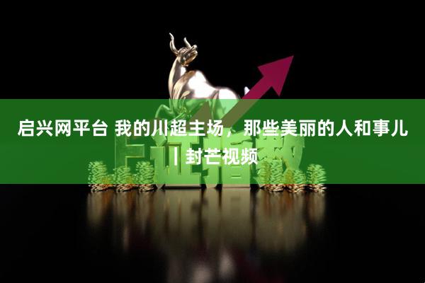 启兴网平台 我的川超主场，那些美丽的人和事儿｜封芒视频