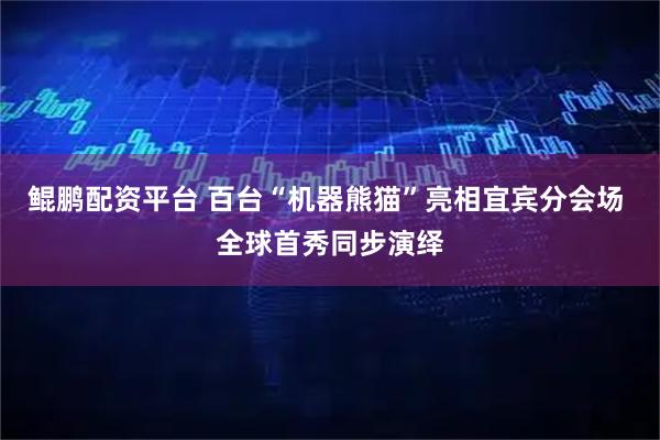 鲲鹏配资平台 百台“机器熊猫”亮相宜宾分会场 全球首秀同步演绎